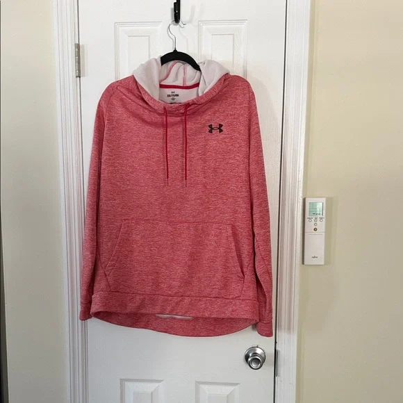 Under Armour Women's Heathered Red Hoodie - Picture 1 of 1